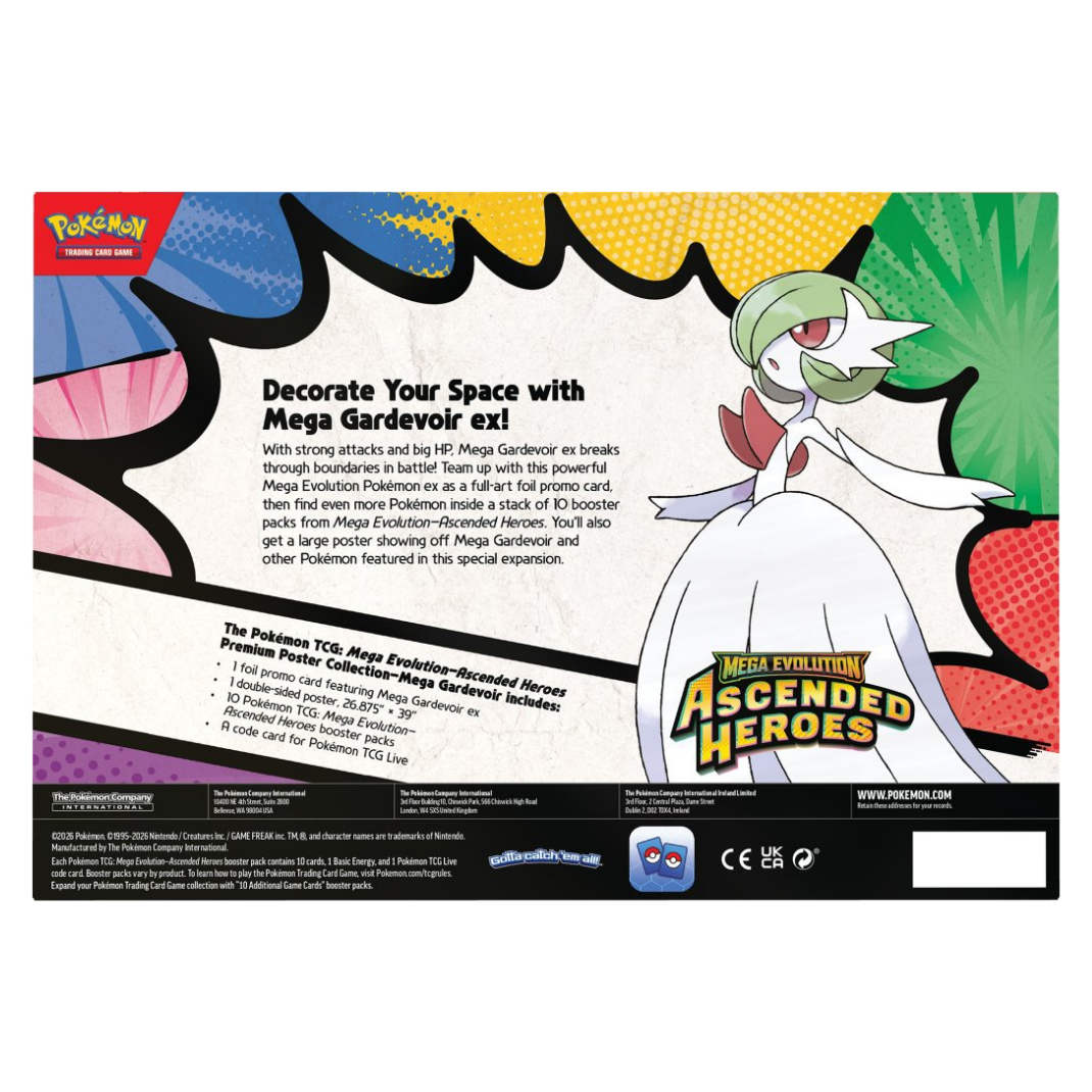 Pokémon: Mega Evolution Ascended Heroes - Premium Poster Collection - Mega Gardevoir