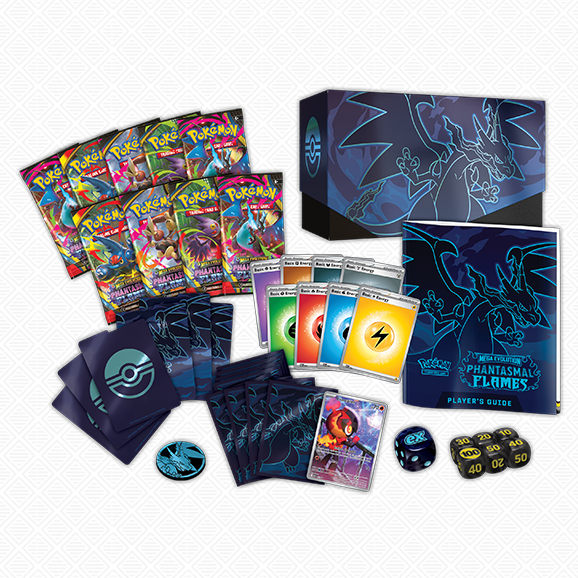 Pokémon: Mega Evolutions Phantasmal Flames - Elite Trainer Box